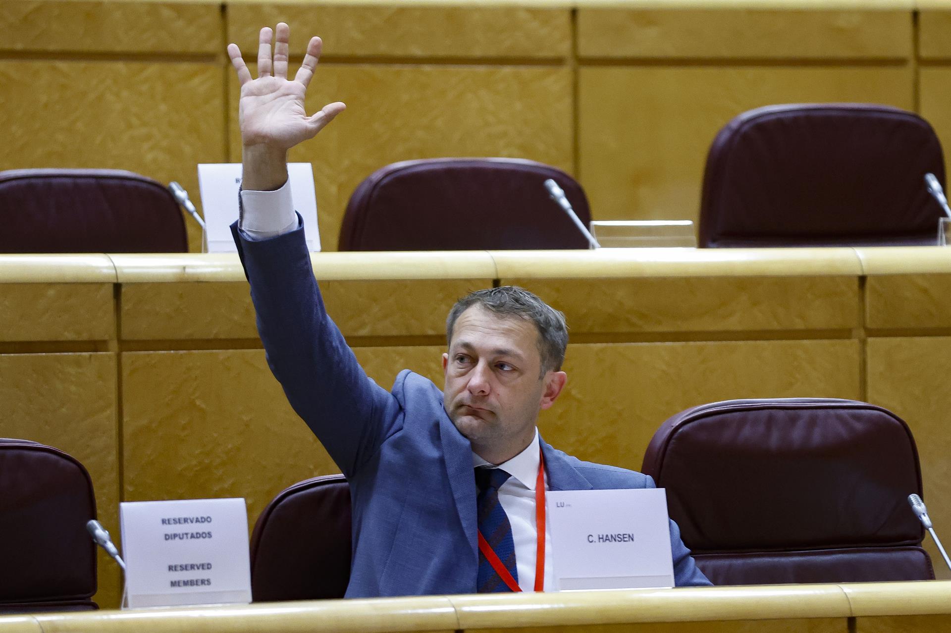 El luxemburgués Christophe Hansen. Efeagro/Archivo/Mariscal