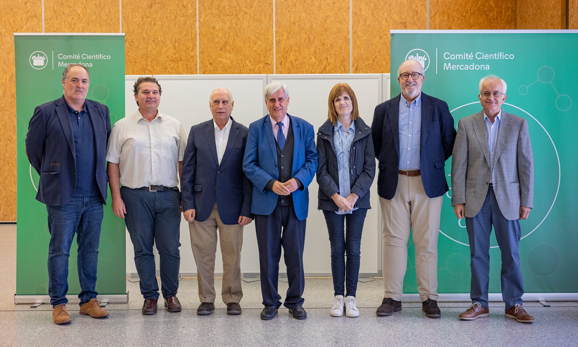 Miembros del comité científico de Mercadona de España. Efeagro/Mercadona