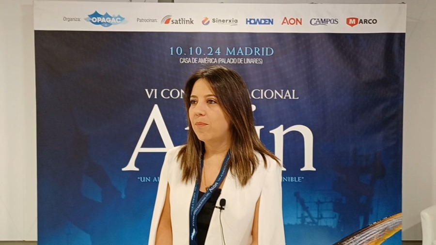 La viceministra de Acuacultura y Pesca de Ecuador, Rafaela Hurtado. Efeagro/Mercedes Salas