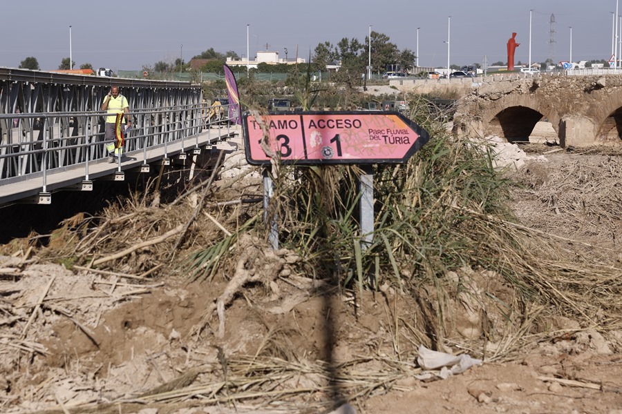 Daños por la dana Ribarroja del Turia (Valencia). EFE/Kai Forsterling