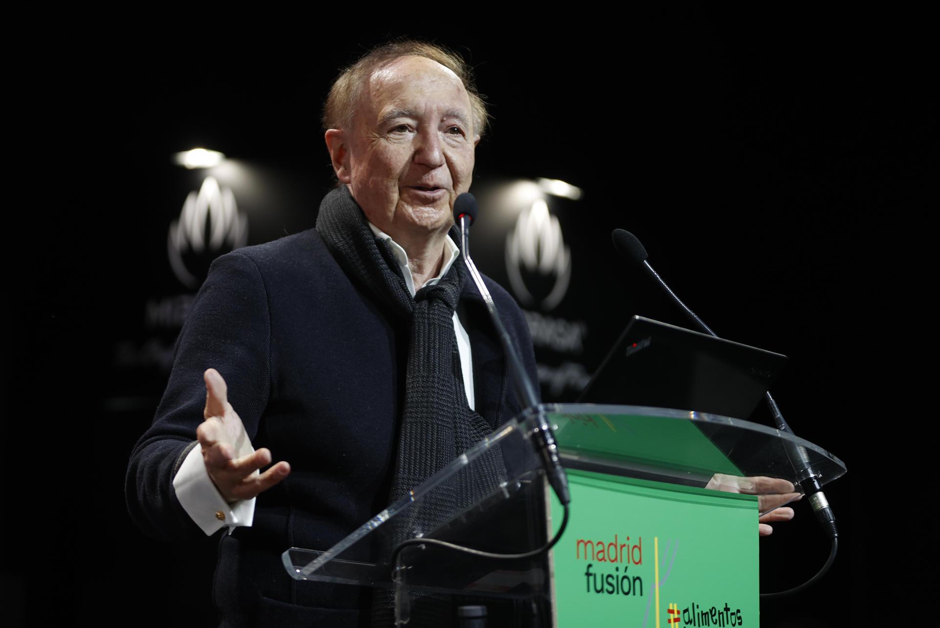 Imagen de archivo del gastrónomo y presidente de Madrid Fusión, José Carlos Capel. EFE/ Mariscal