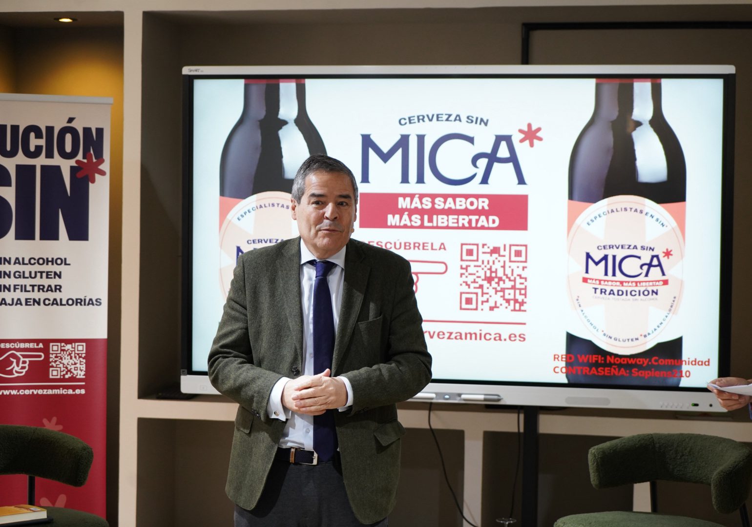 El director general de Cerveceros España, Jacobo Olalla. EFE/Pascual